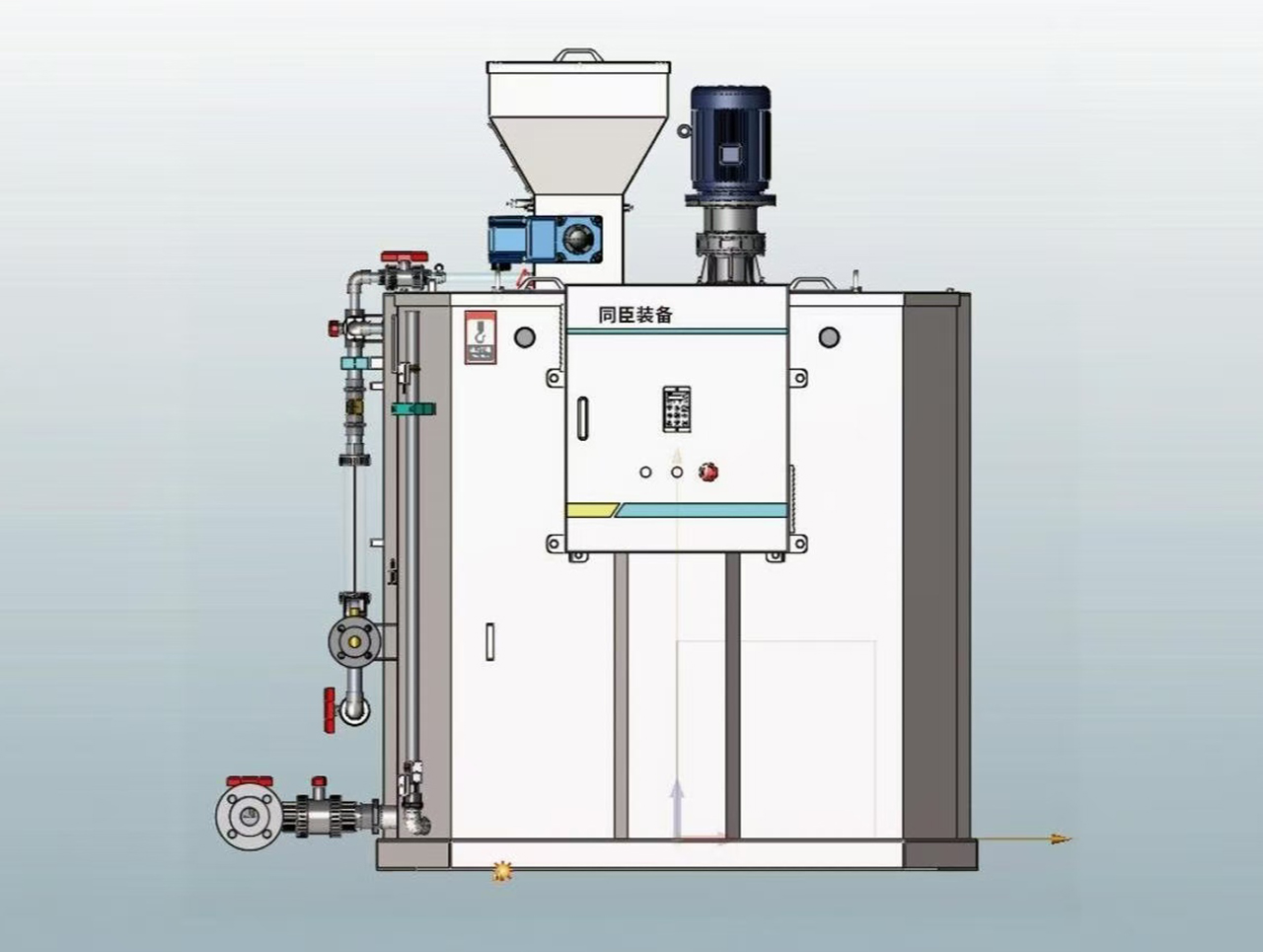 内置式三箱全自动加药装置